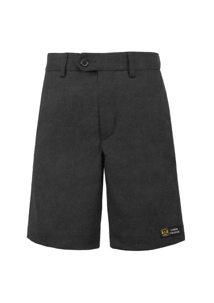 Garin College Boys Shorts Charcoal