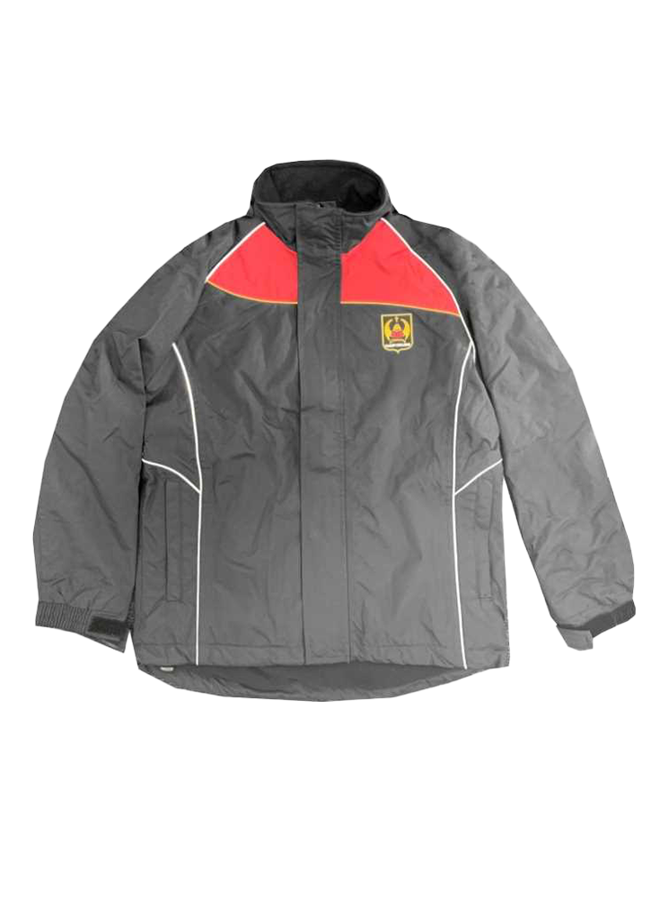 Garin College Sports Jacket Black/Maroon/Gold