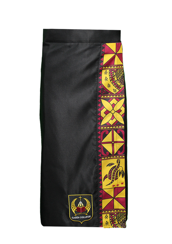Garin College Ie Faitaga Black/Maroon
